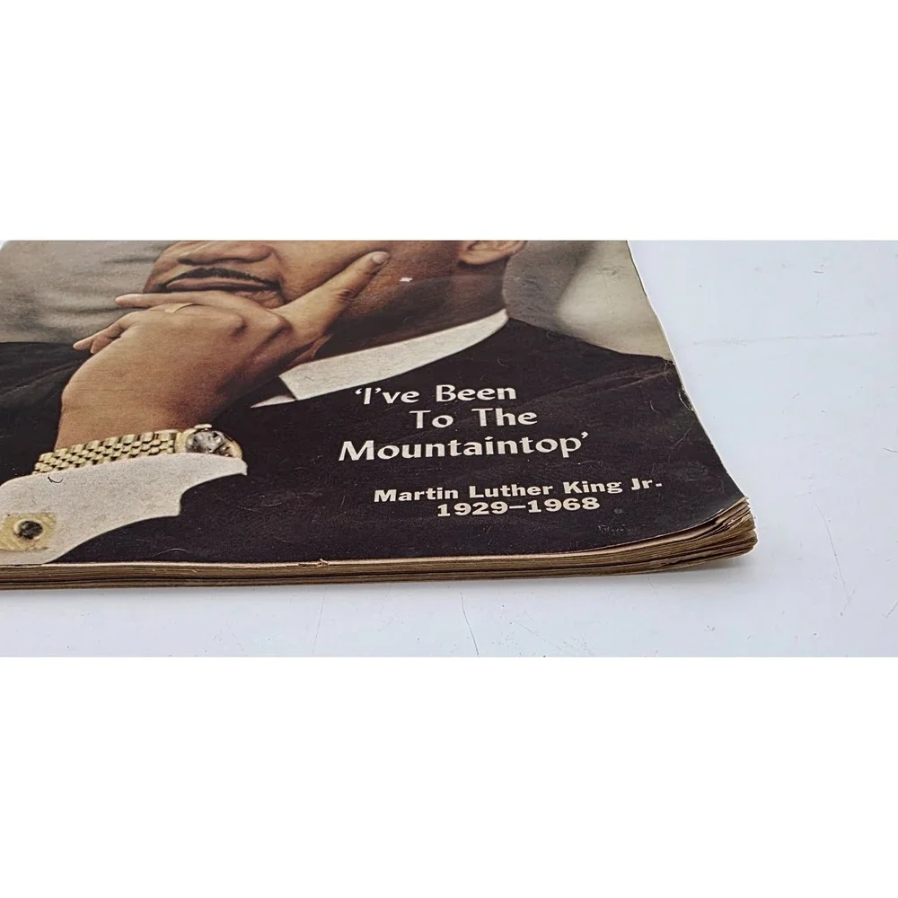 May 1968 Ebony Magazine Martin Luther King MLK Mountaintop Newsstand No Label